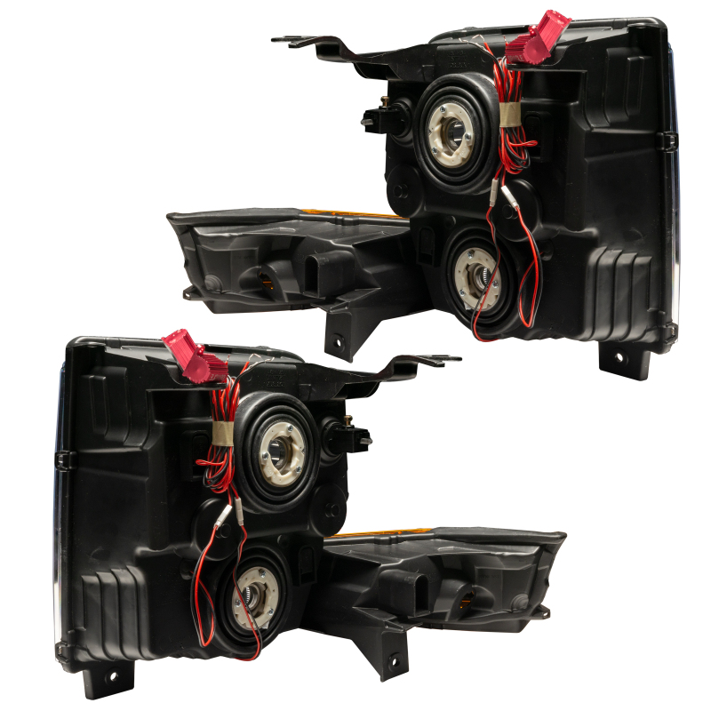 Jeep Commander Headlight Assemblies - ORACLE Lighting - SMD Pre-Assembled ColorSHIFT - `06-`10